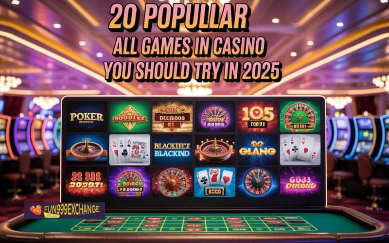 all games in casino